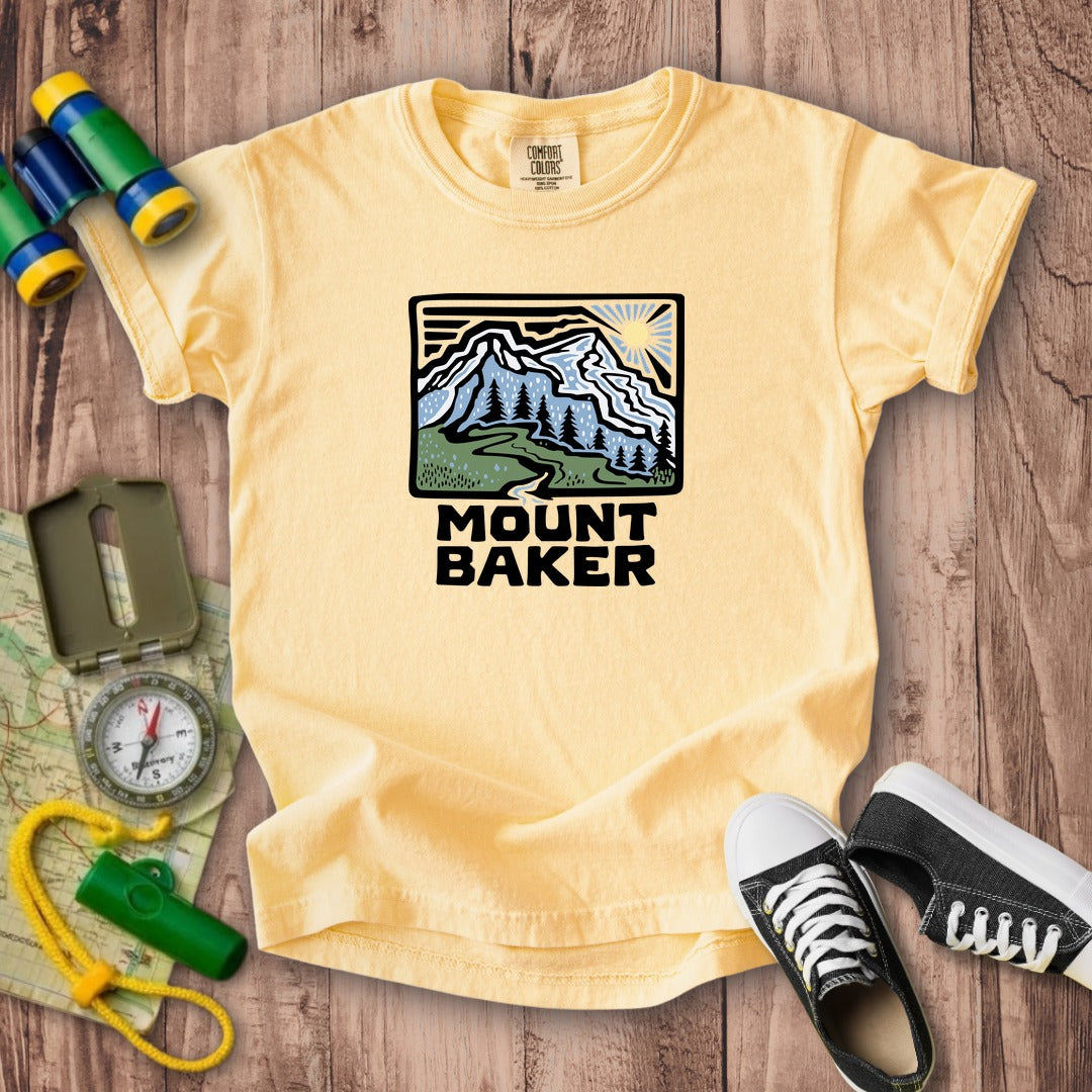 Mount Baker Kids Cotton T-Shirt