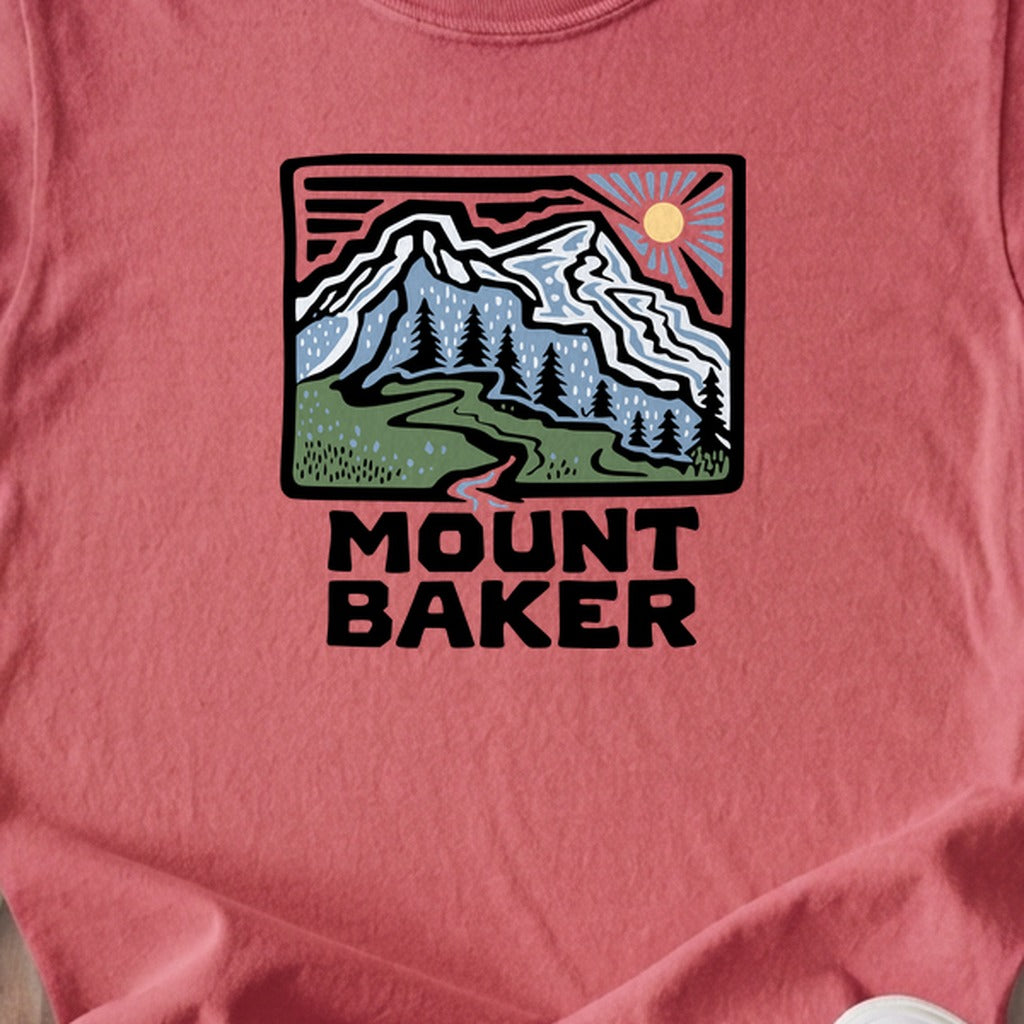 Mount Baker Kids Cotton T-Shirt