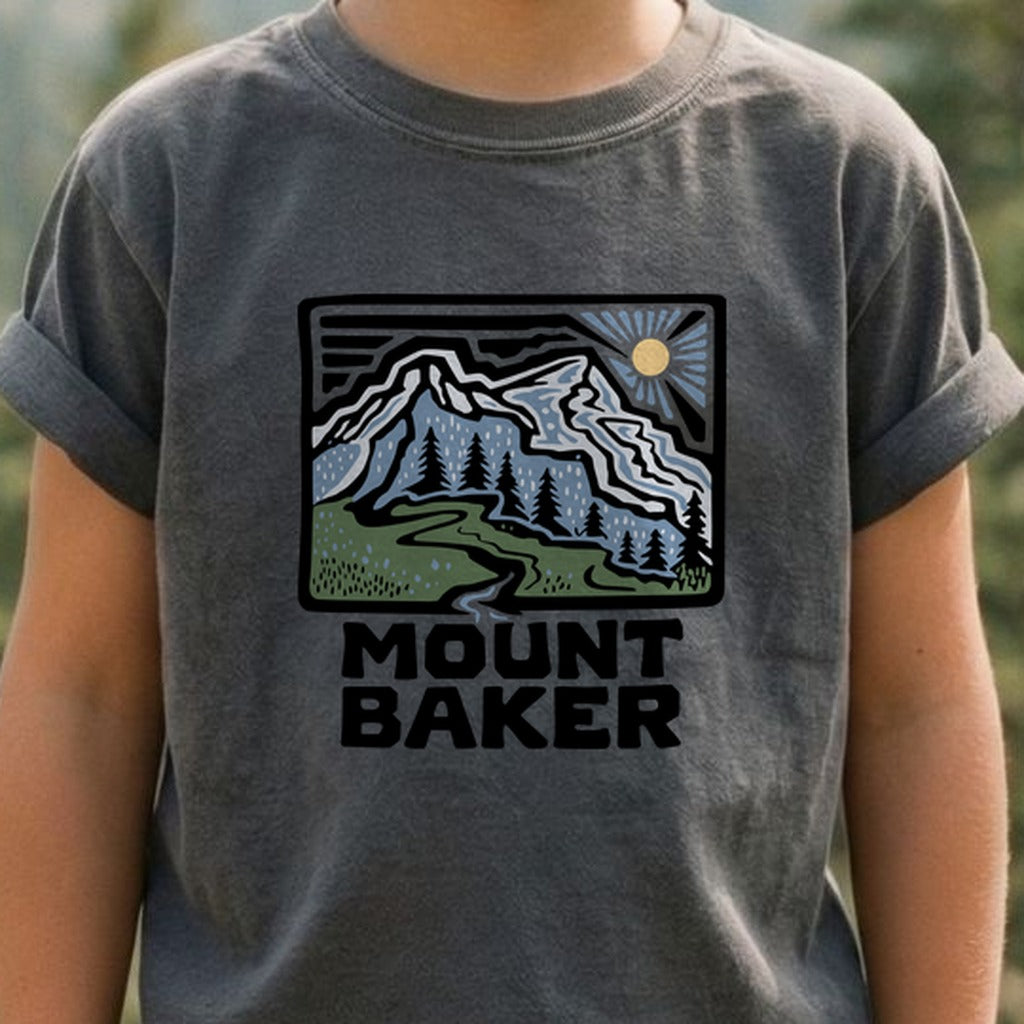 Mount Baker Kids Cotton T-Shirt