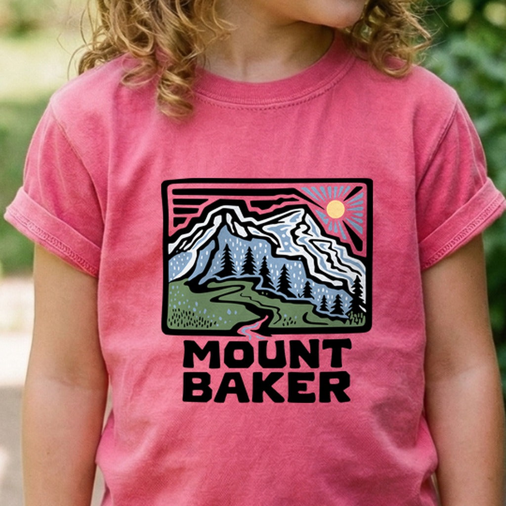 Mount Baker Kids Cotton T-Shirt