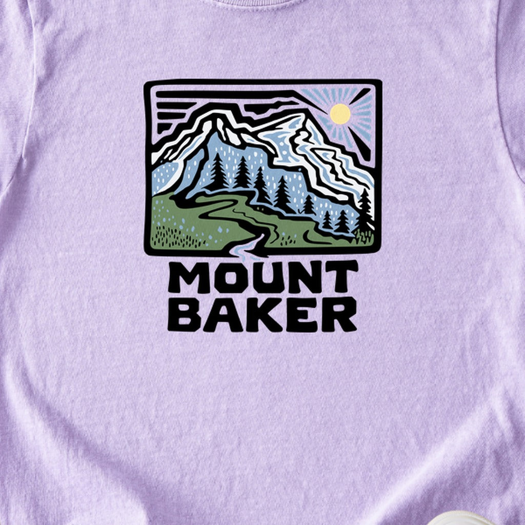 Mount Baker Kids Cotton T-Shirt