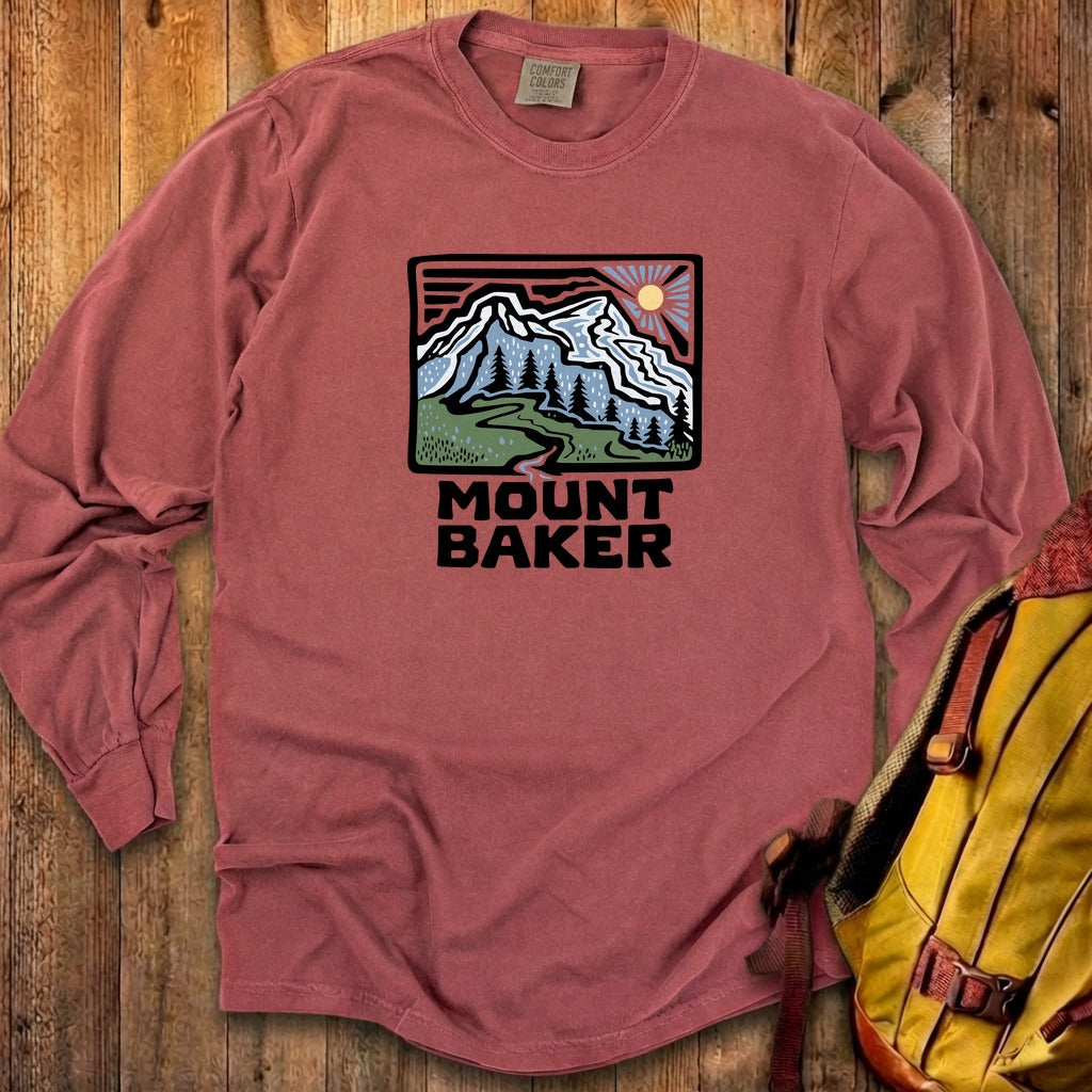 Mount Baker Cotton Long Sleeve