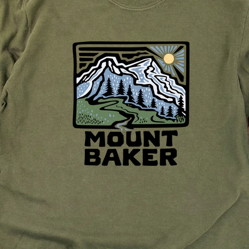Mount Baker Cotton Long Sleeve