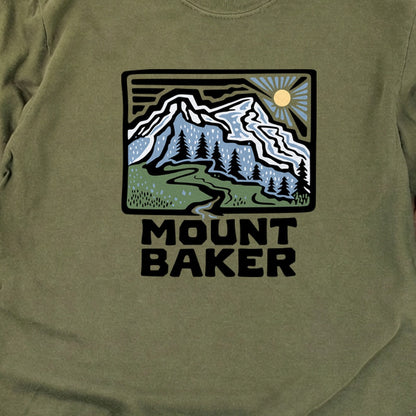 Mount Baker Cotton Long Sleeve