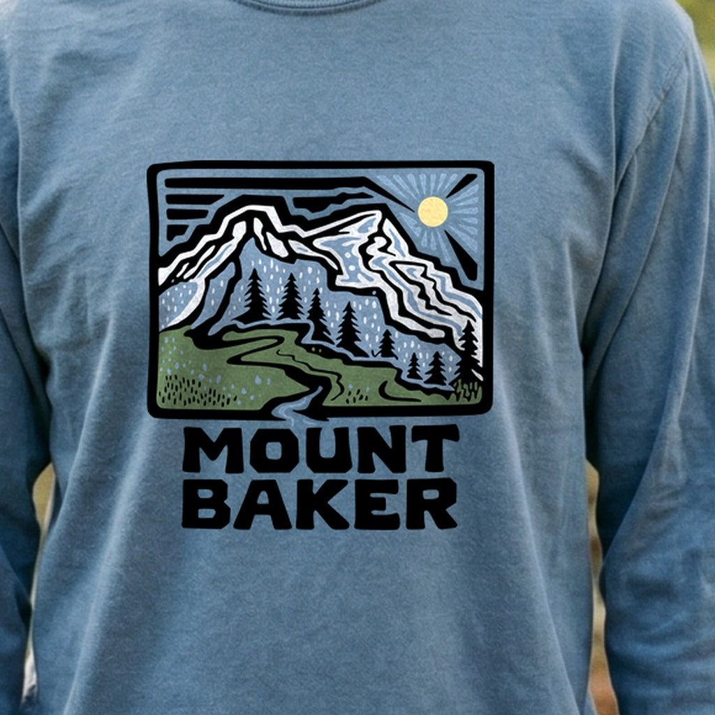 Mount Baker Cotton Long Sleeve