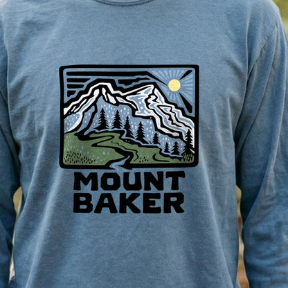 Mount Baker Cotton Long Sleeve