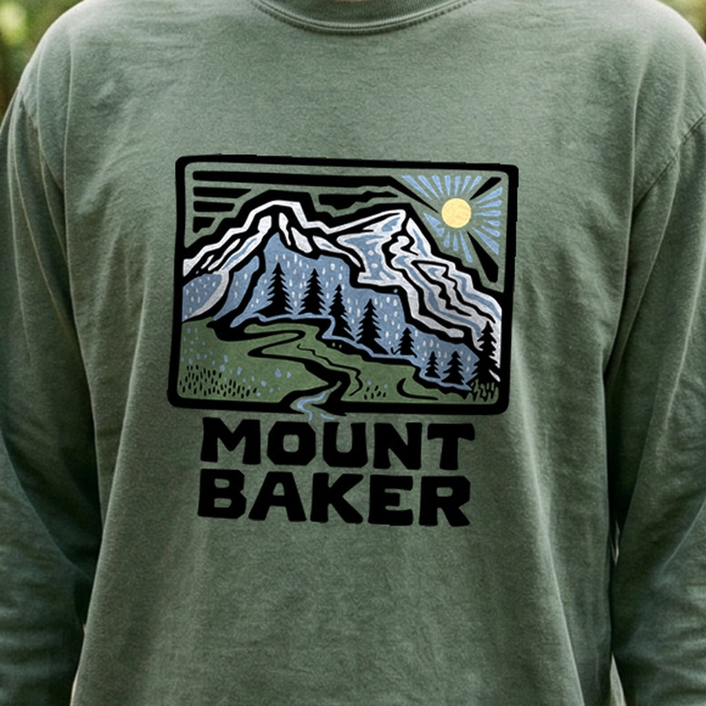 Mount Baker Cotton Long Sleeve