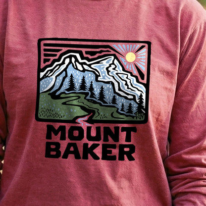 Mount Baker Cotton Long Sleeve