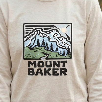 Mount Baker Cotton Long Sleeve