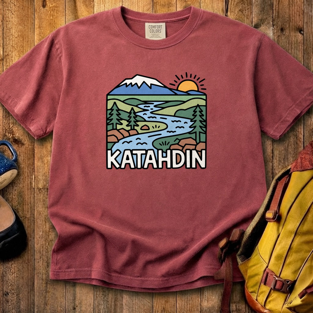Mount Katahdin Cotton T-Shirt