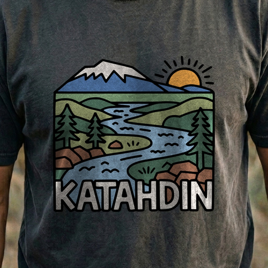 Mount Katahdin Cotton T-Shirt