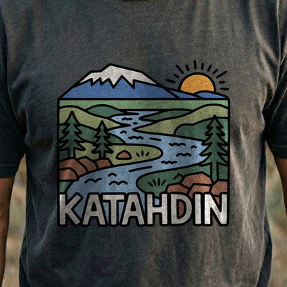 Mount Katahdin Cotton T-Shirt