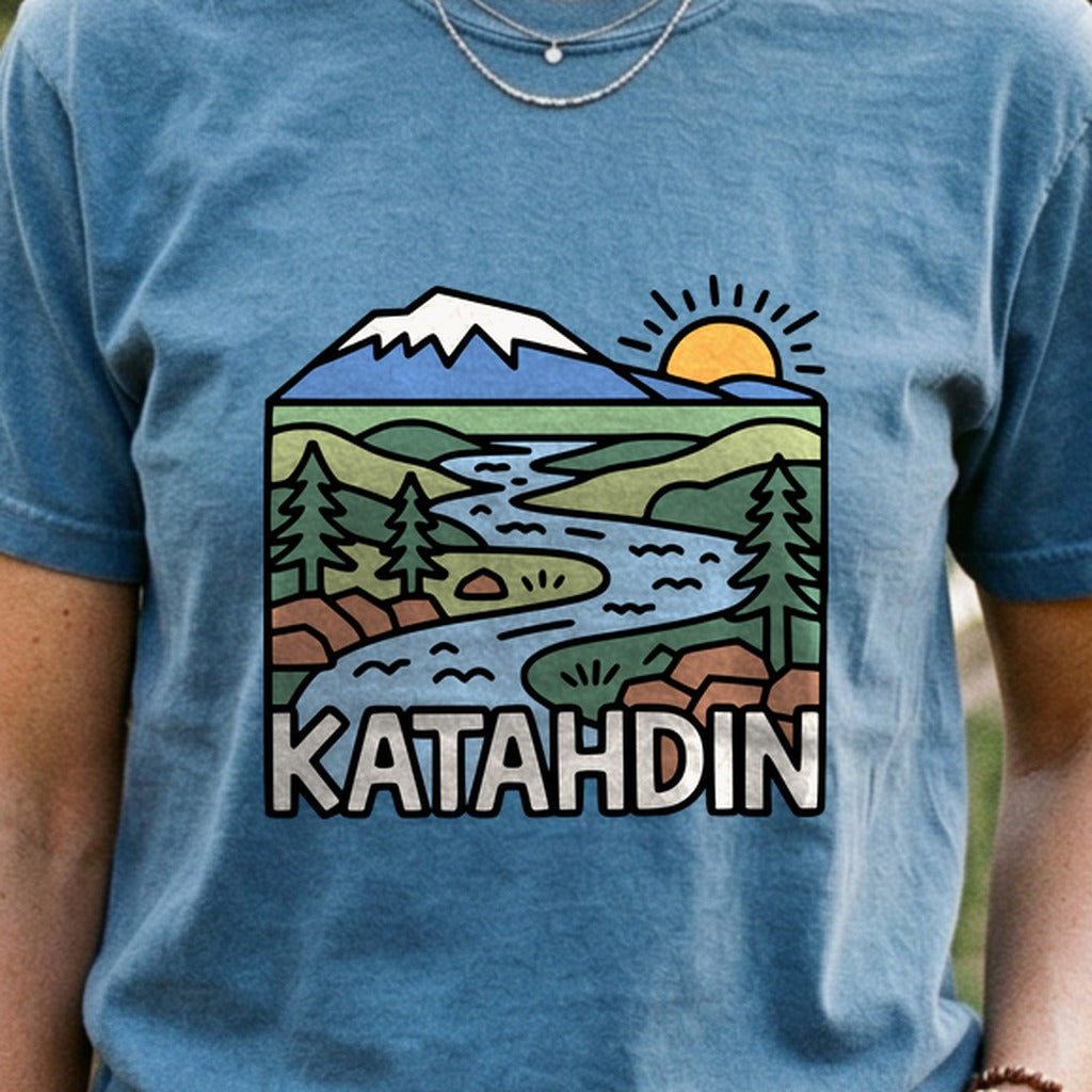 Mount Katahdin Cotton T-Shirt