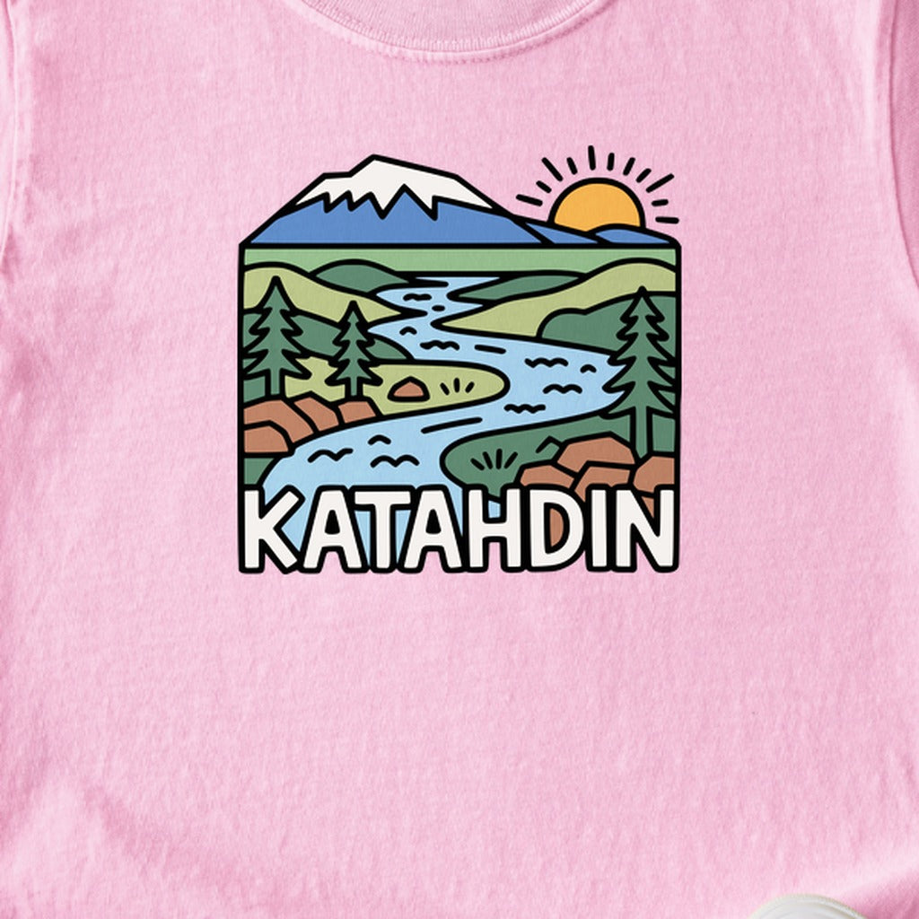 Mount Katahdin Kids Cotton T-Shirt