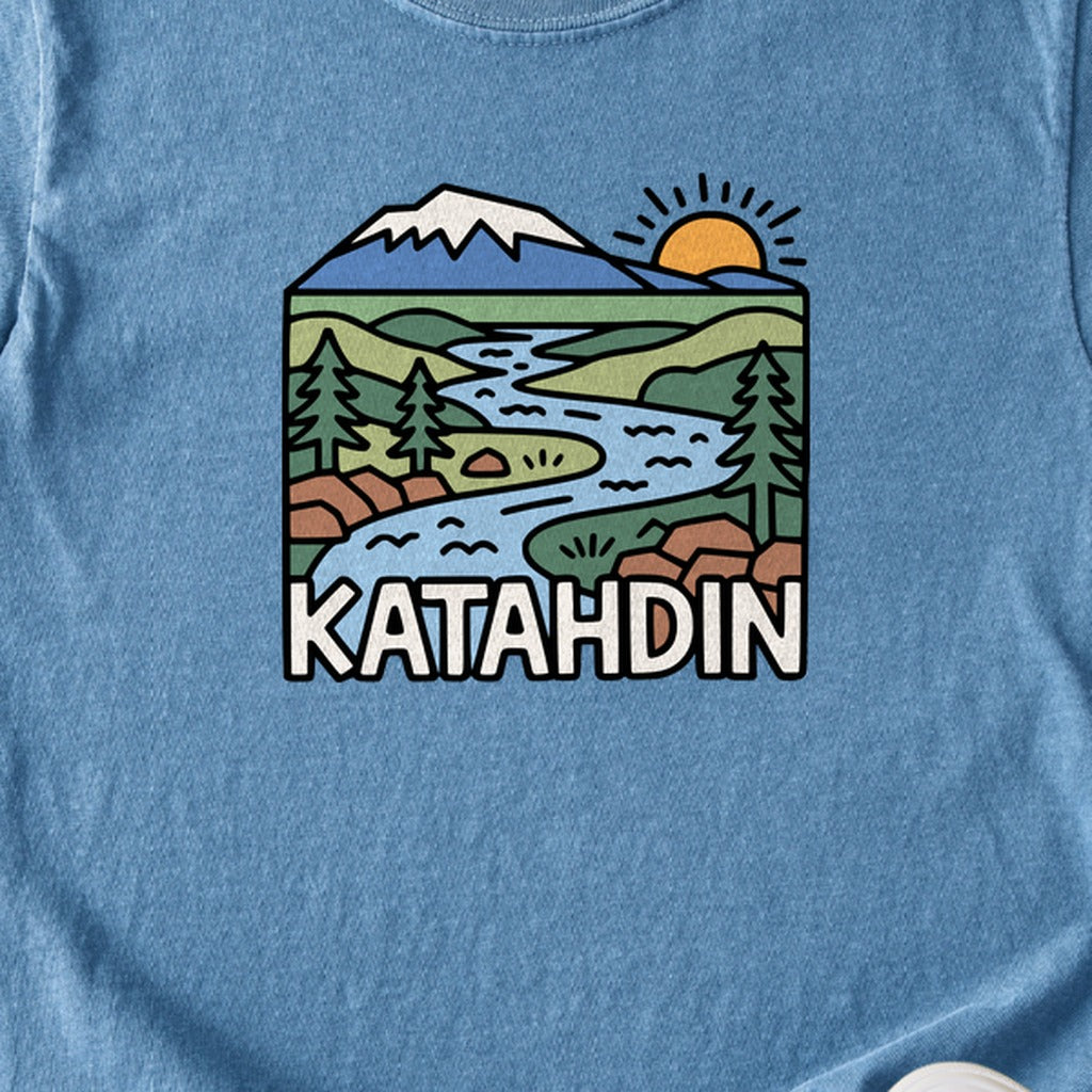 Mount Katahdin Kids Cotton T-Shirt