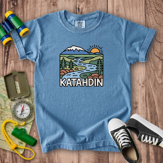 Mount Katahdin Kids Cotton T-Shirt