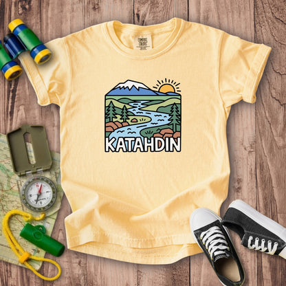 Mount Katahdin Kids Cotton T-Shirt