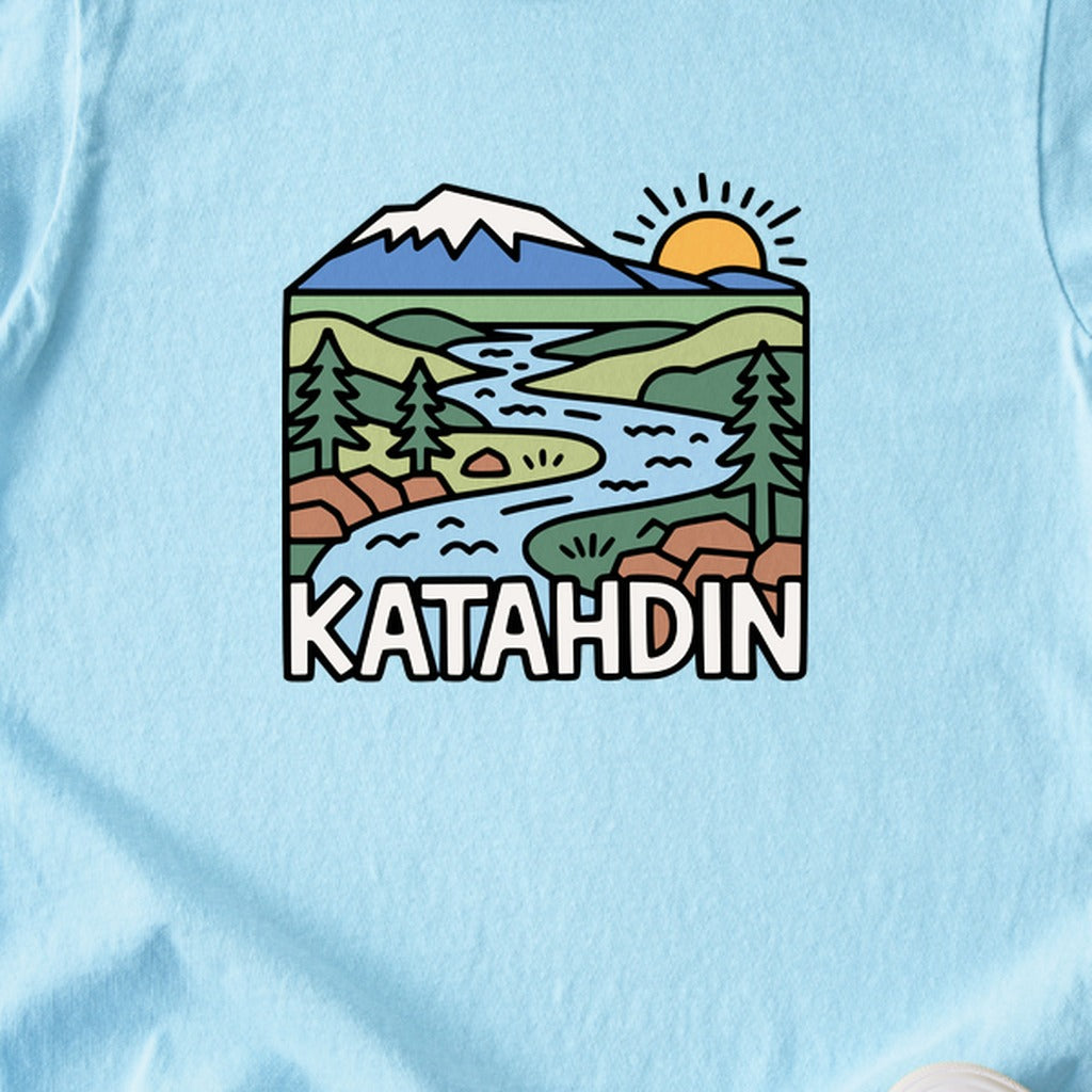 Mount Katahdin Kids Cotton T-Shirt