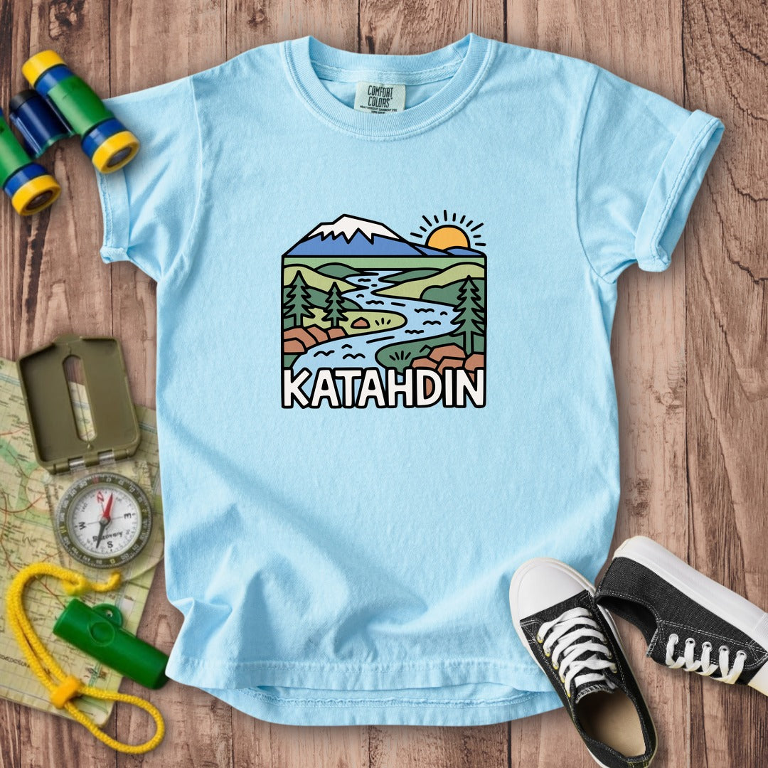 Mount Katahdin Kids Cotton T-Shirt