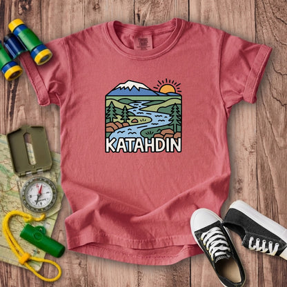 Mount Katahdin Kids Cotton T-Shirt