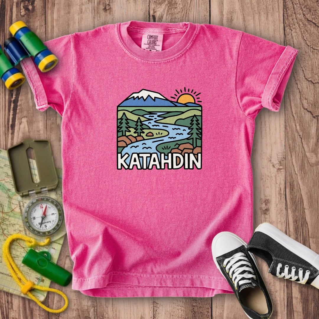 Mount Katahdin Kids Cotton T-Shirt