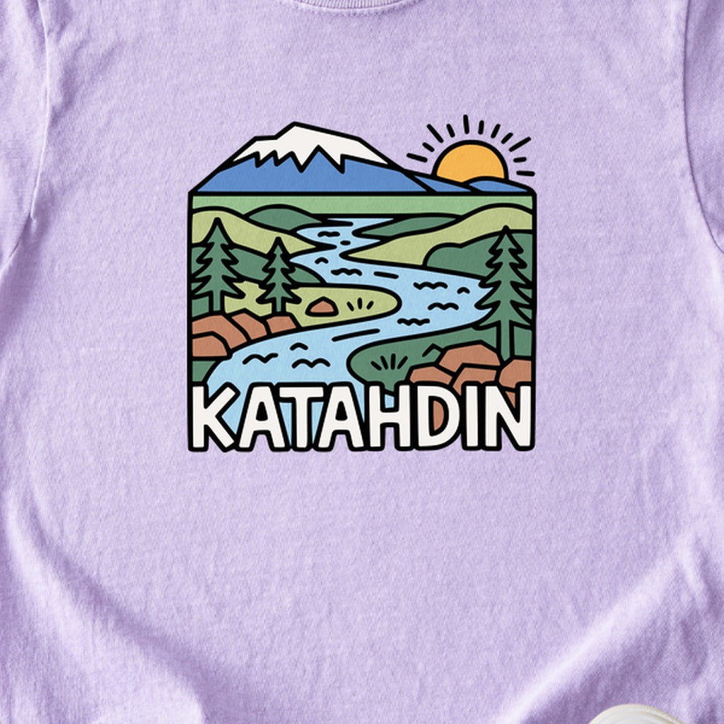 Mount Katahdin Kids Cotton T-Shirt