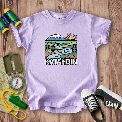 Mount Katahdin Kids Cotton T-Shirt