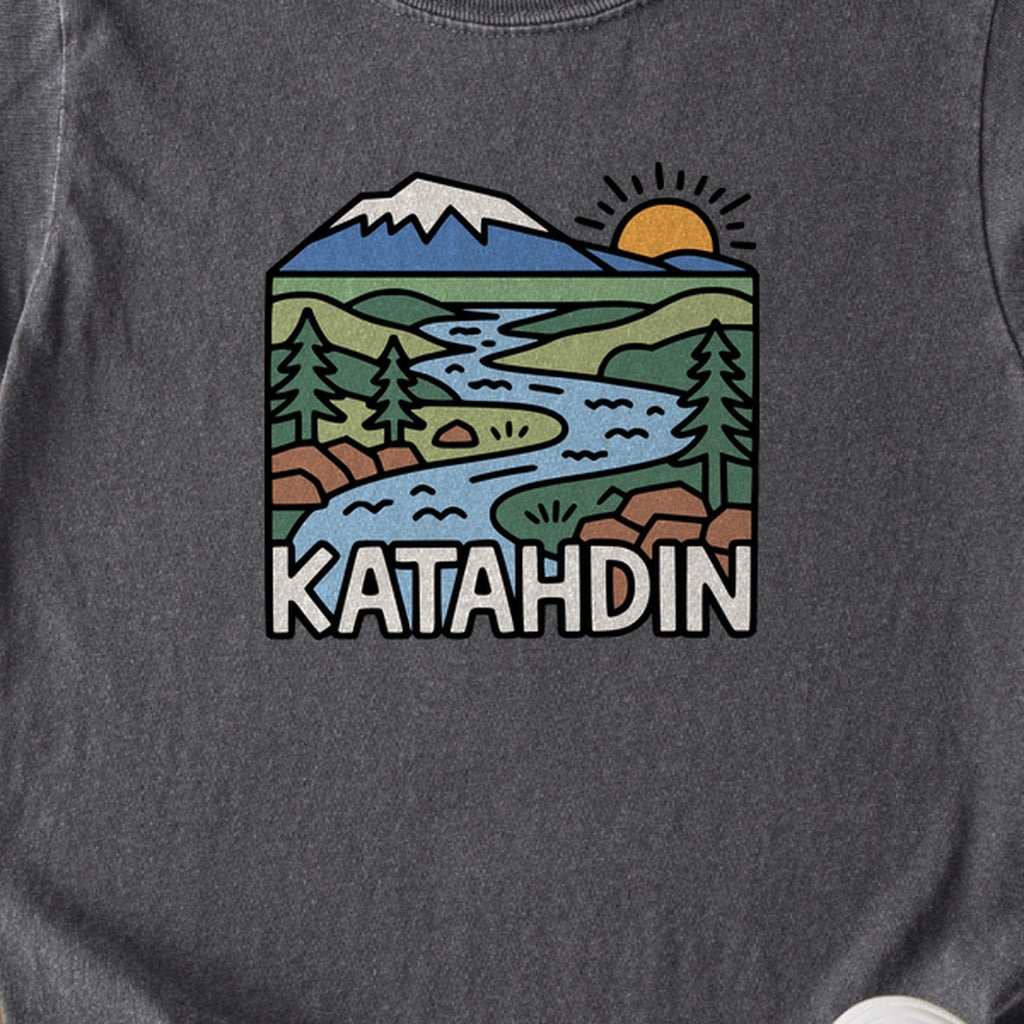 Mount Katahdin Kids Cotton T-Shirt