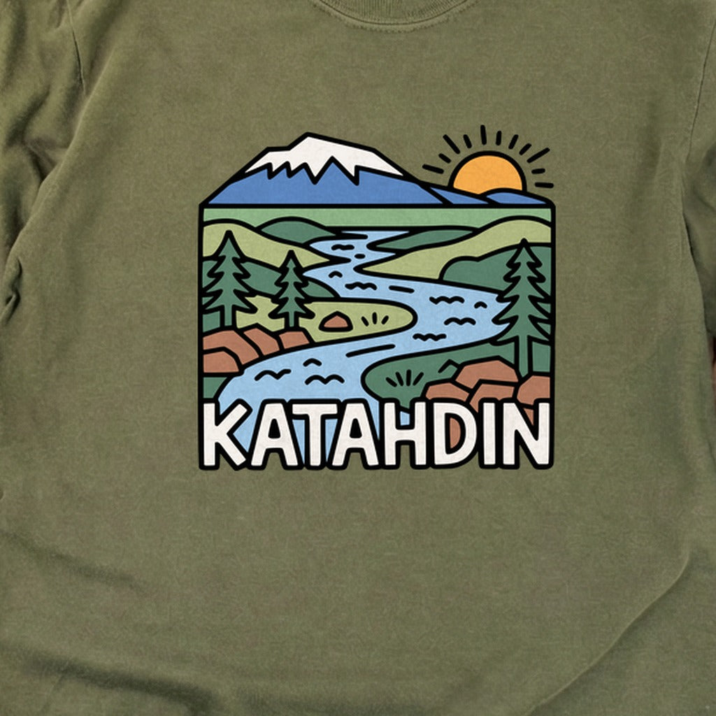 Mount Katahdin Cotton Long Sleeve
