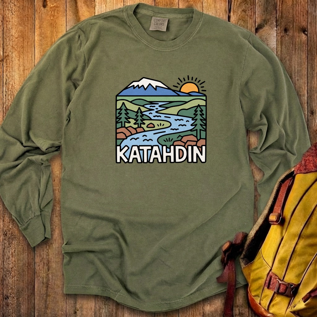 Mount Katahdin Cotton Long Sleeve