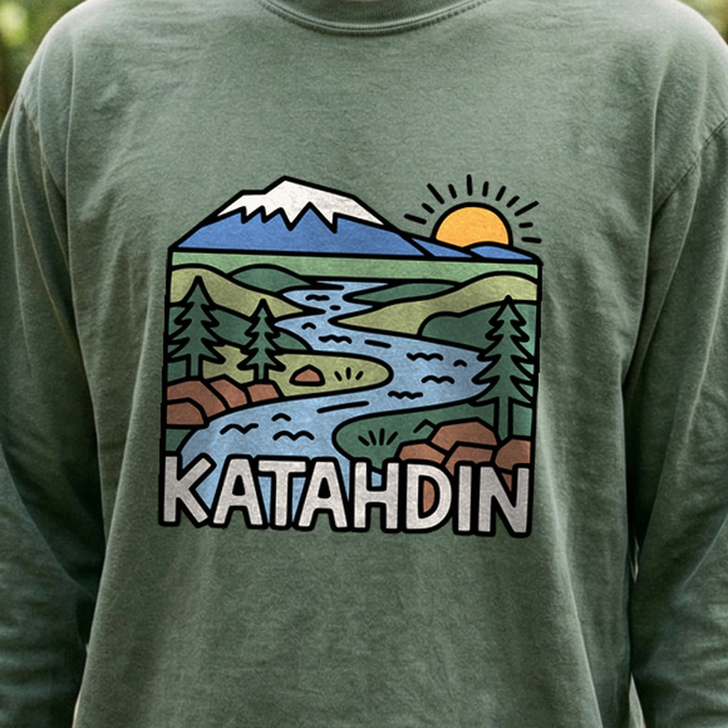Mount Katahdin Cotton Long Sleeve