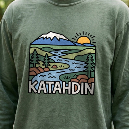 Mount Katahdin Cotton Long Sleeve