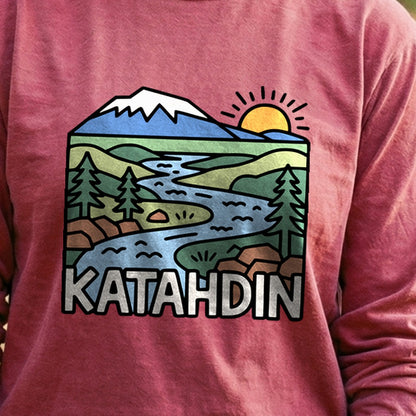 Mount Katahdin Cotton Long Sleeve