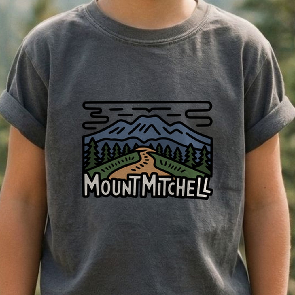 Mount Mitchell Kids Cotton T-Shirt