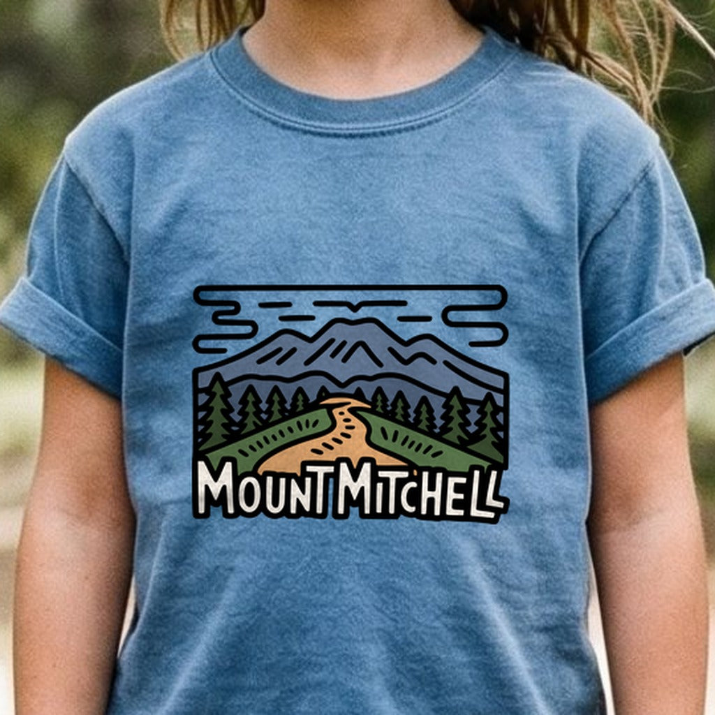Mount Mitchell Kids Cotton T-Shirt