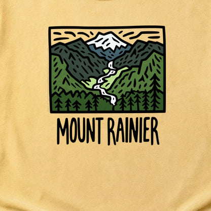 Mount Rainier National Park Cotton T-Shirt