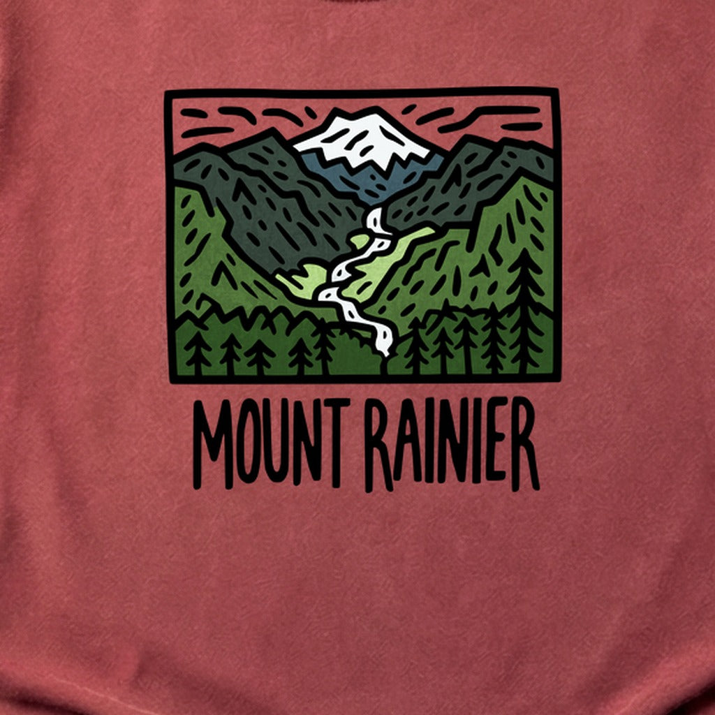 Mount Rainier National Park Cotton T-Shirt