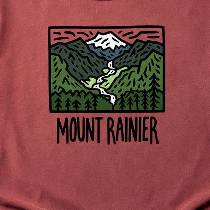 Mount Rainier National Park Cotton T-Shirt