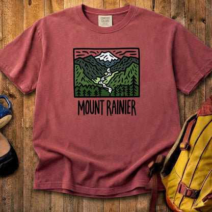 Mount Rainier National Park Cotton T-Shirt