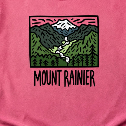 Mount Rainier National Park Cotton T-Shirt