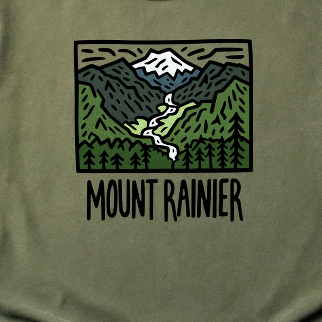 Mount Rainier National Park Cotton T-Shirt