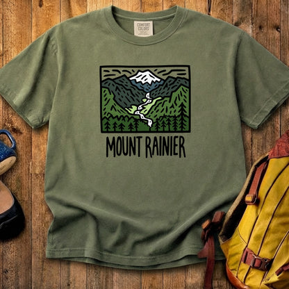Mount Rainier National Park Cotton T-Shirt
