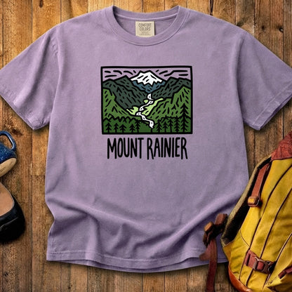 Mount Rainier National Park Cotton T-Shirt