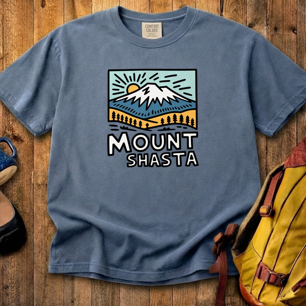Mount Shasta Cotton T-Shirt