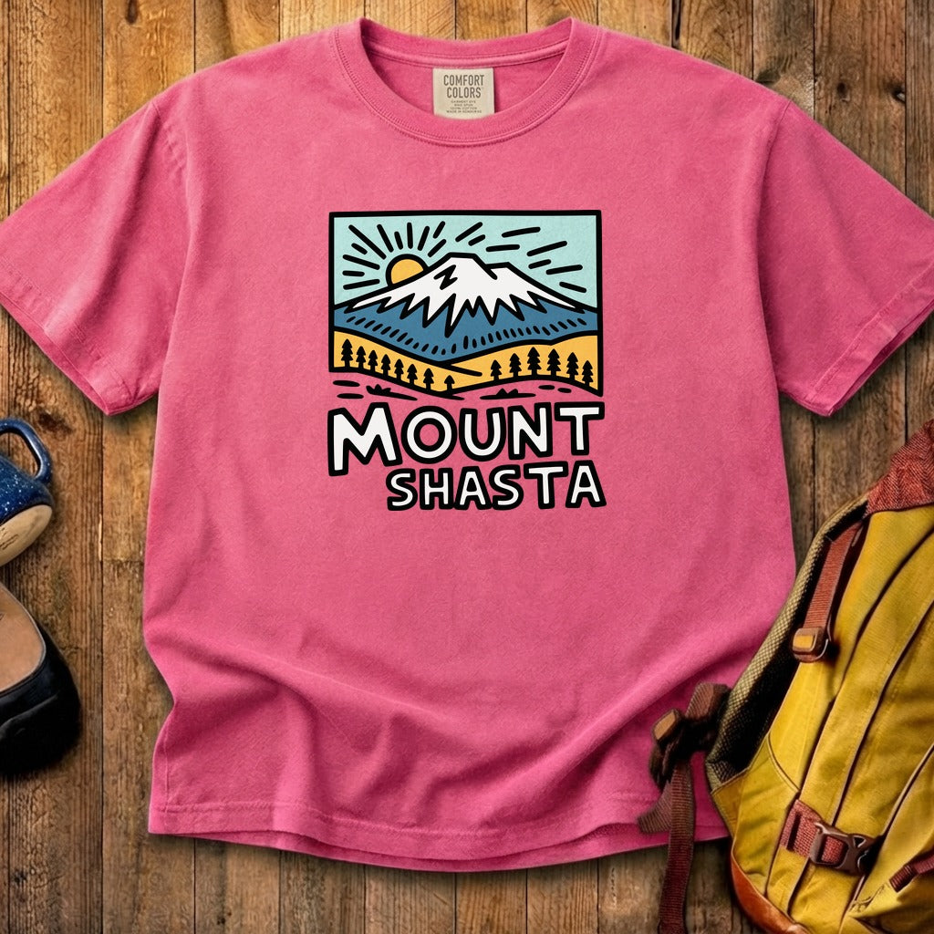 Mount Shasta Cotton T-Shirt