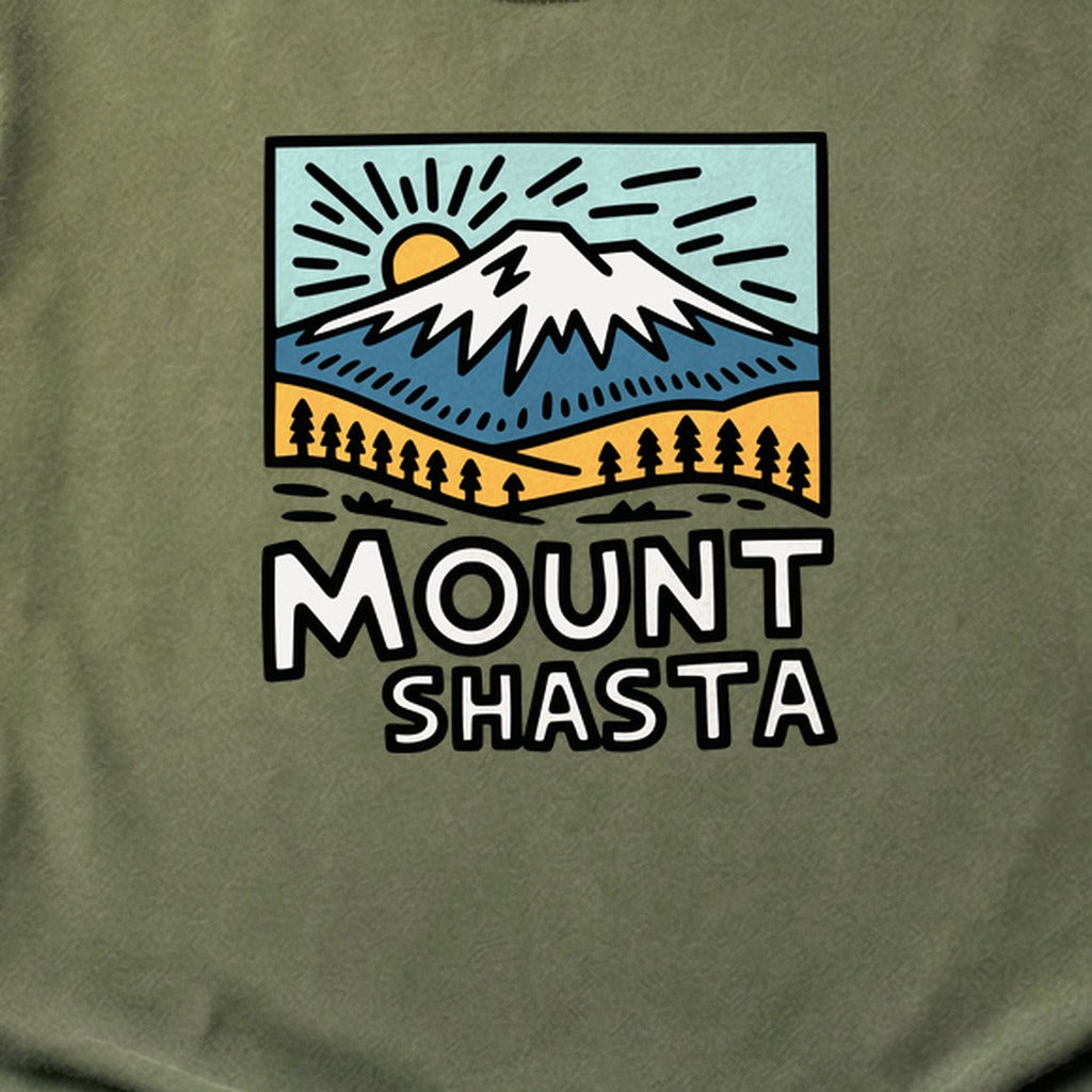 Mount Shasta Cotton T-Shirt