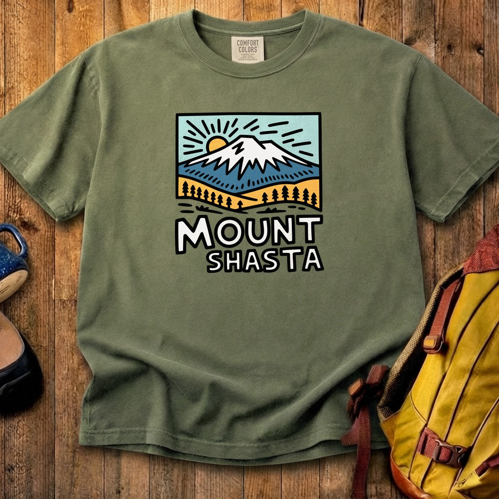 Mount Shasta Cotton T-Shirt