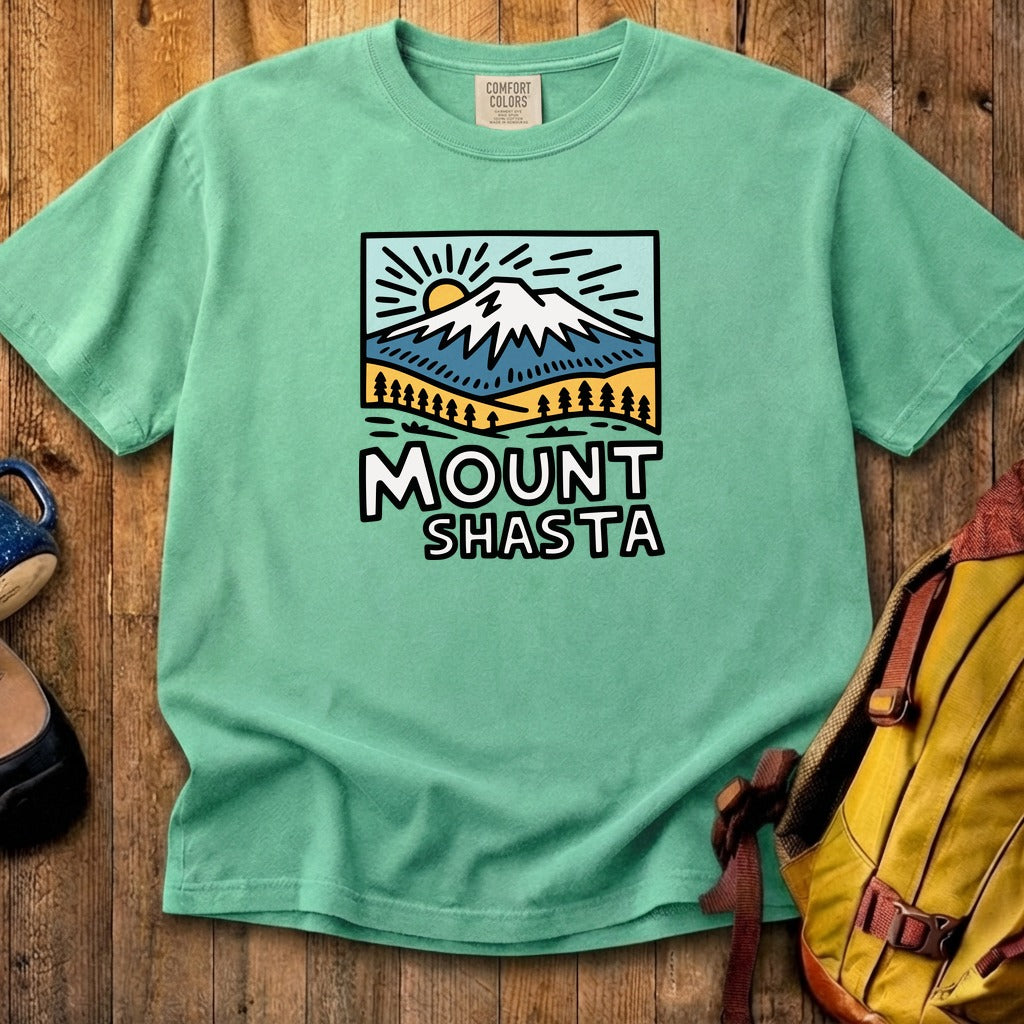 Mount Shasta Cotton T-Shirt