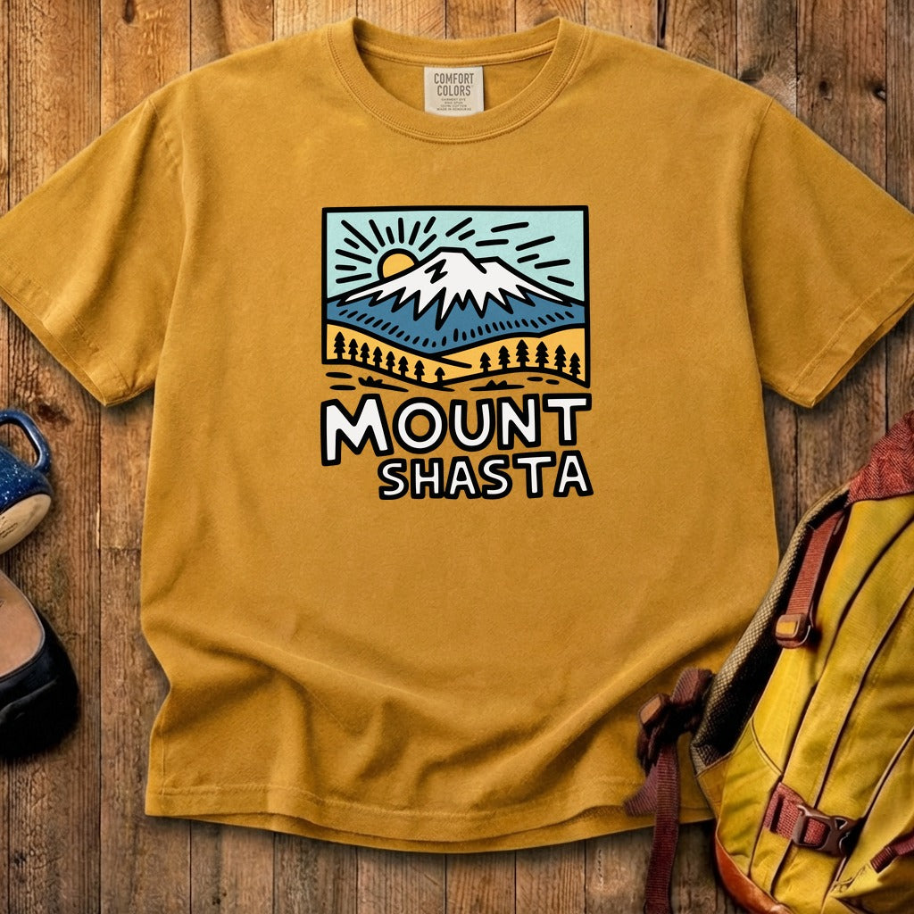 Mount Shasta Cotton T-Shirt