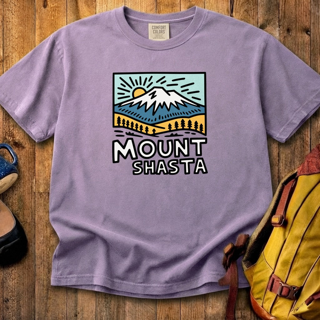 Mount Shasta Cotton T-Shirt